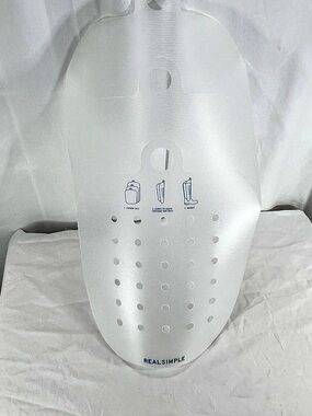 Real Simple Plastic Boot Shapers White Adjustable set of 4